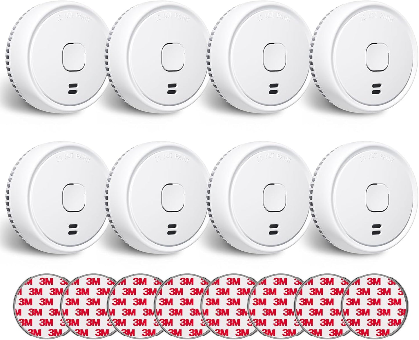 Ecoey Smoke Detector with Advanced Photoelectric Technology