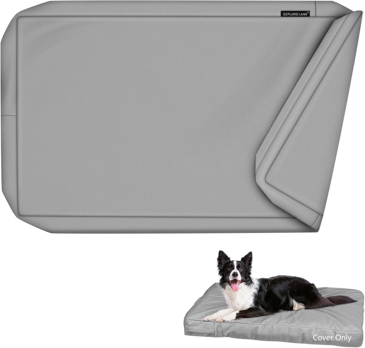 Explore Land Waterproof Dog Bed Cover for 54 Inch Crate