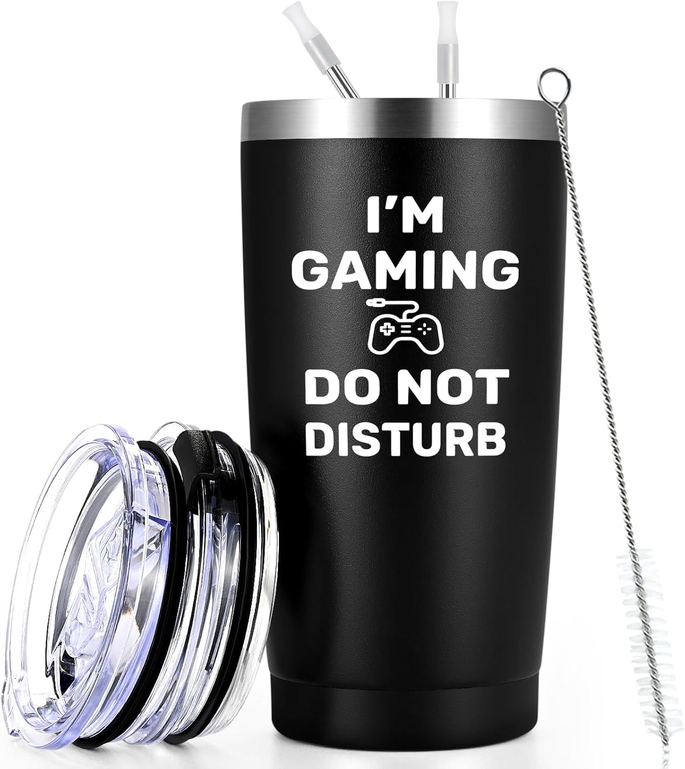 Qtencas Gaming Stainless Steel Tumbler