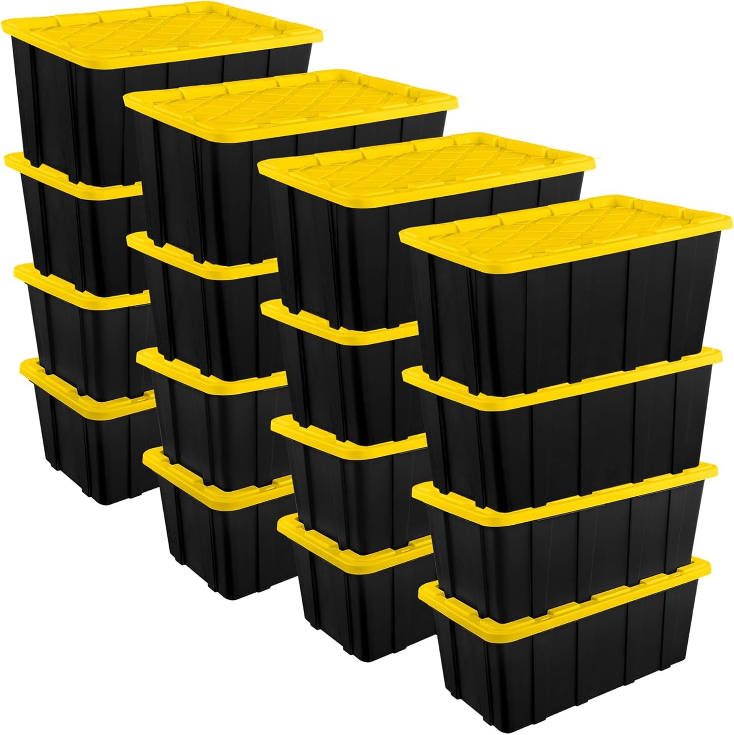 Sterilite 16-Pack Stackable Storage Bins for Easy Organization