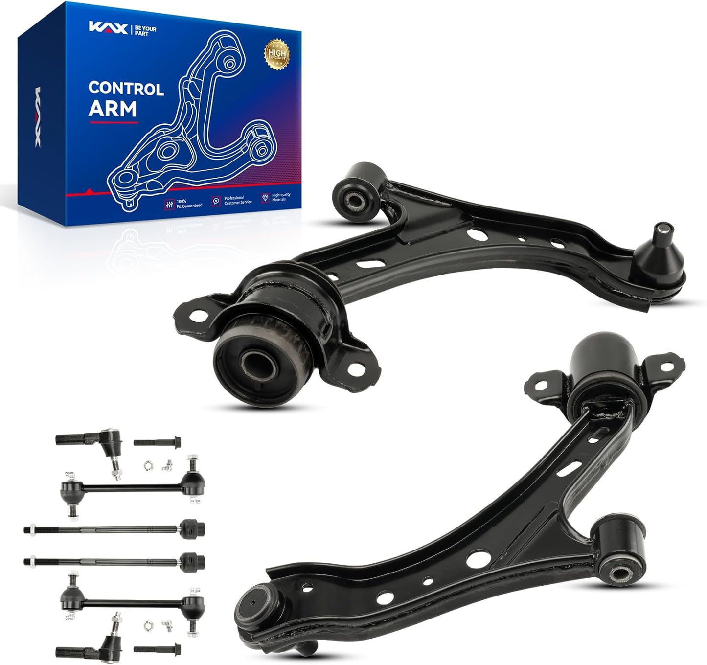 KAX Front Lower Control Arm Suspension Kit for Ford Mustang