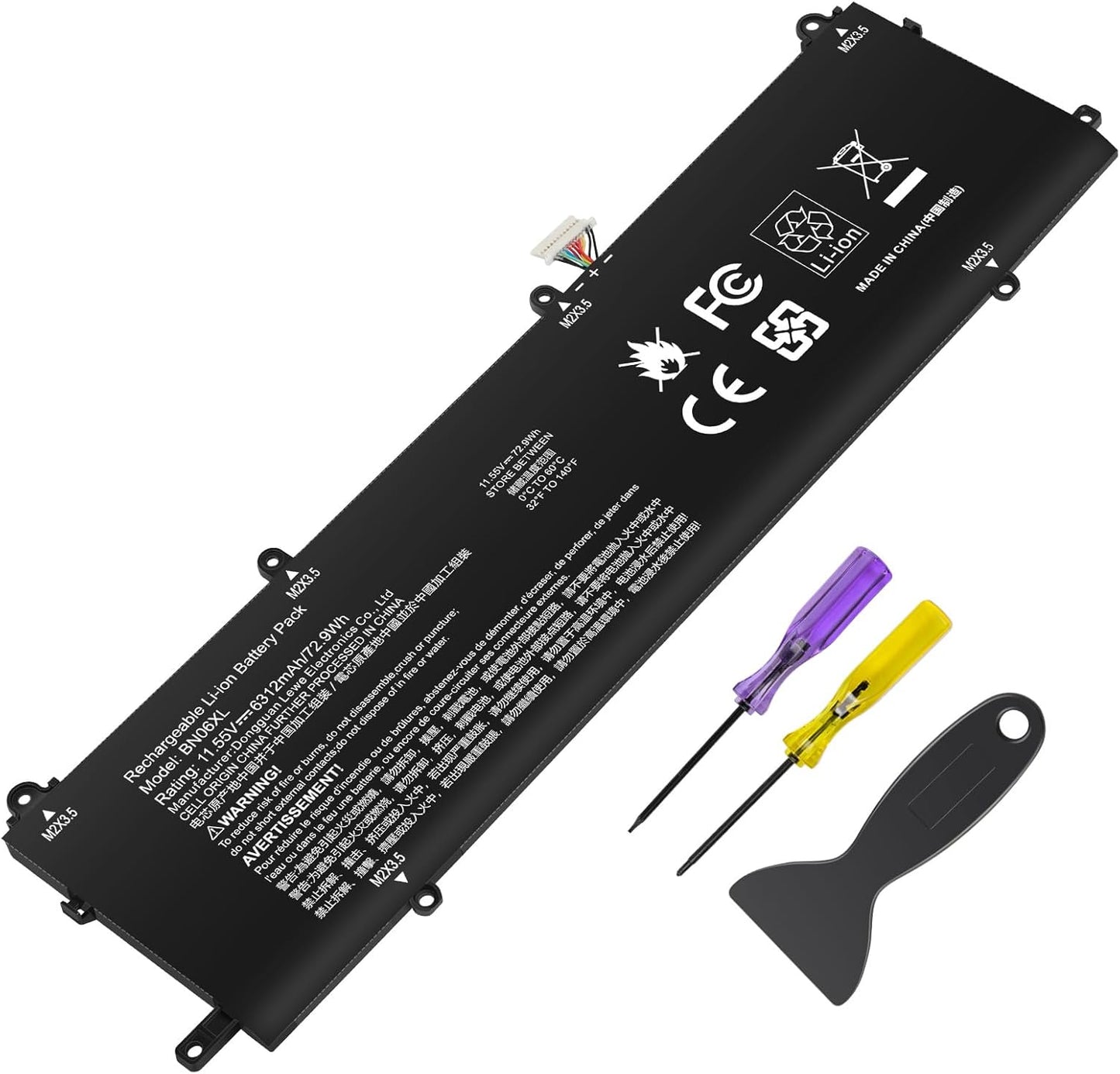 TREE.NB BN06XL Laptop Battery Replacement for HP Spectre X360