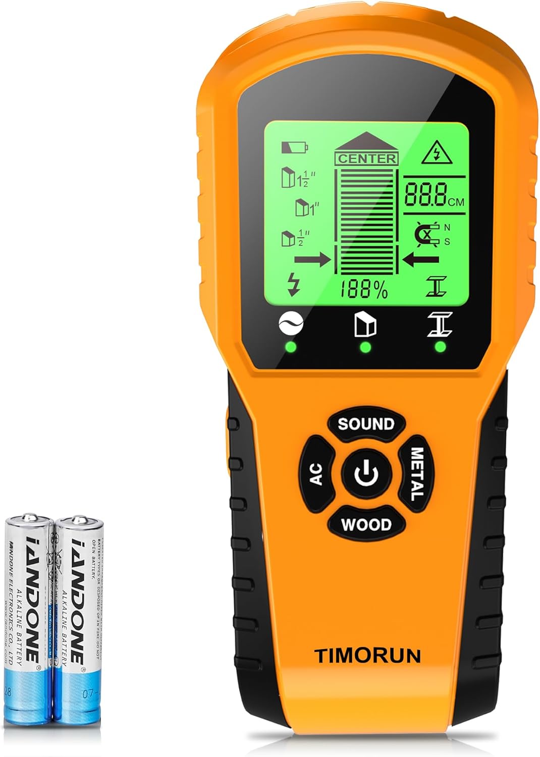 Upgraded 6 in 1 Stud Finder Wall Scanner for Home Improvement