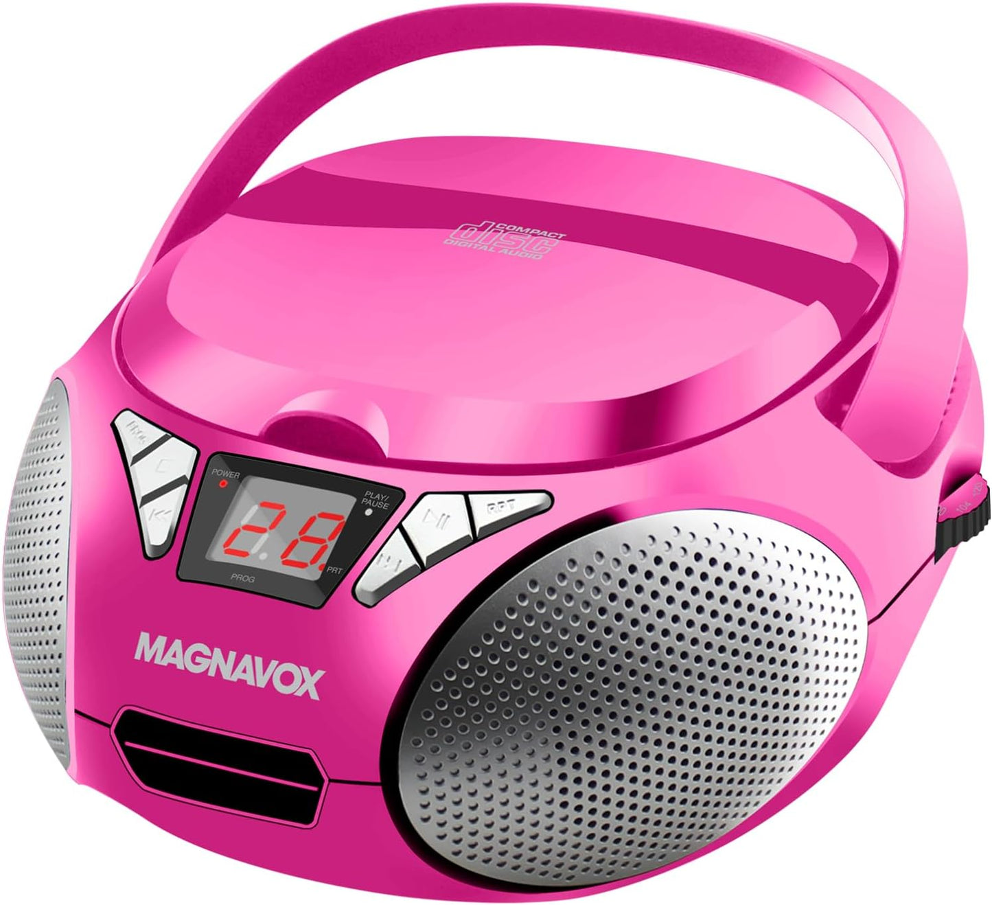 Magnavox MD6924 Portable CD Boombox with AM/FM Stereo Radio