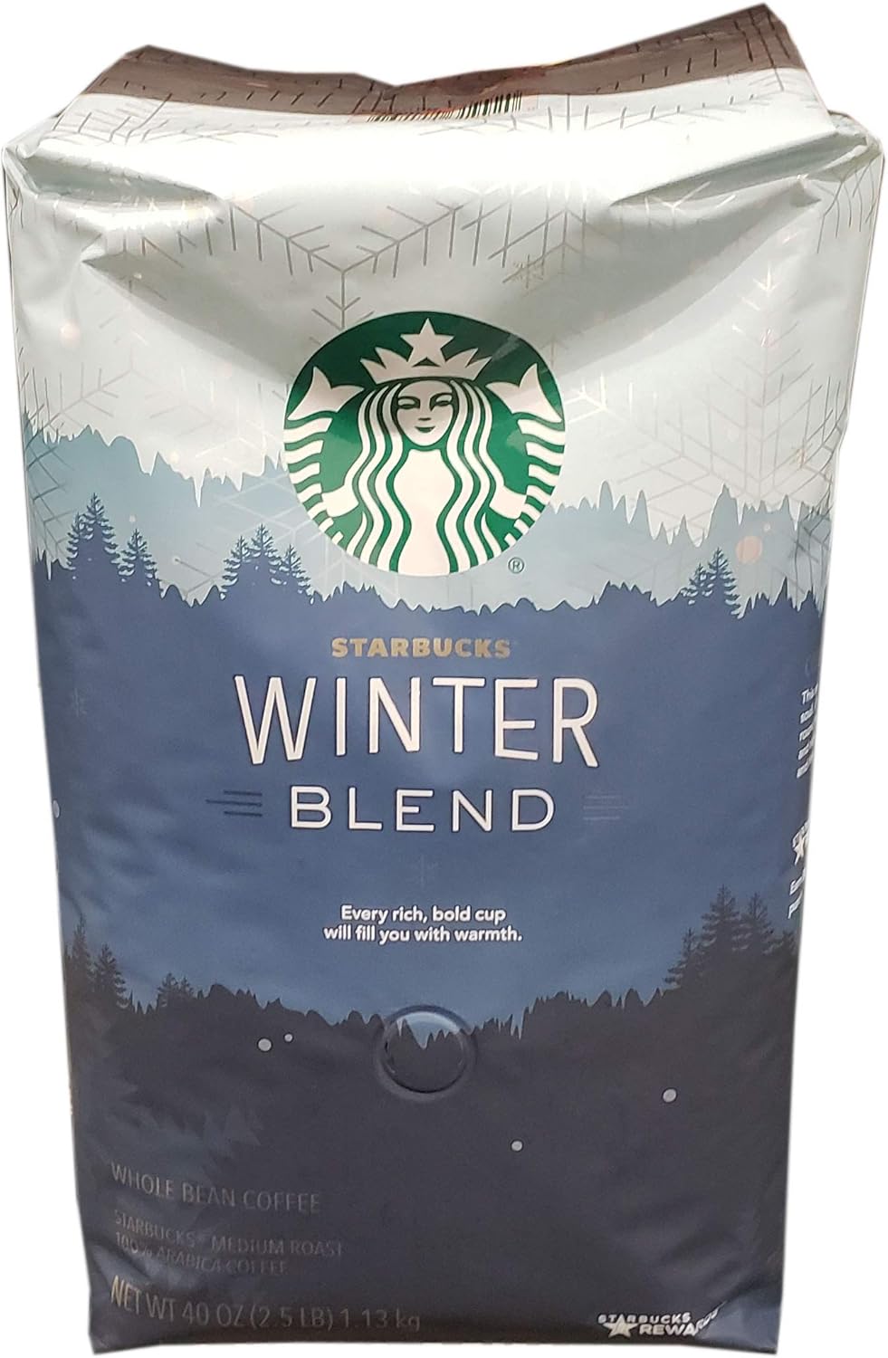 Bold Flavor: Starbucks Winter Blend Coffee, 40 Oz