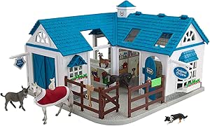 Breyer Stablemates Deluxe Animal Hospital 10 Piece Playset Review