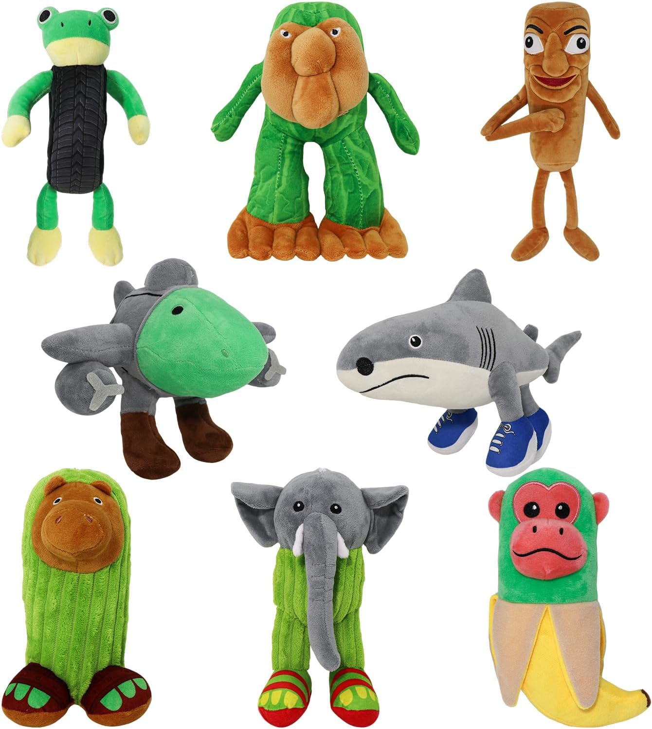 Italian Brainrot Tung Tung Tung Sahur Plushies Toy for Kids