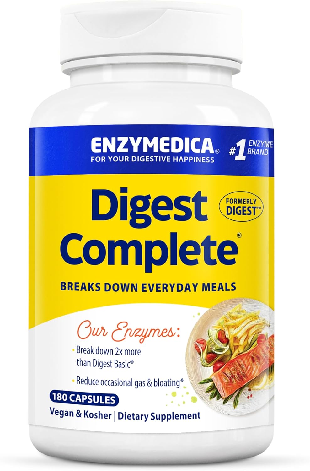 Enzymedica Digest Full-Range Digestive Enzymes for Relief
