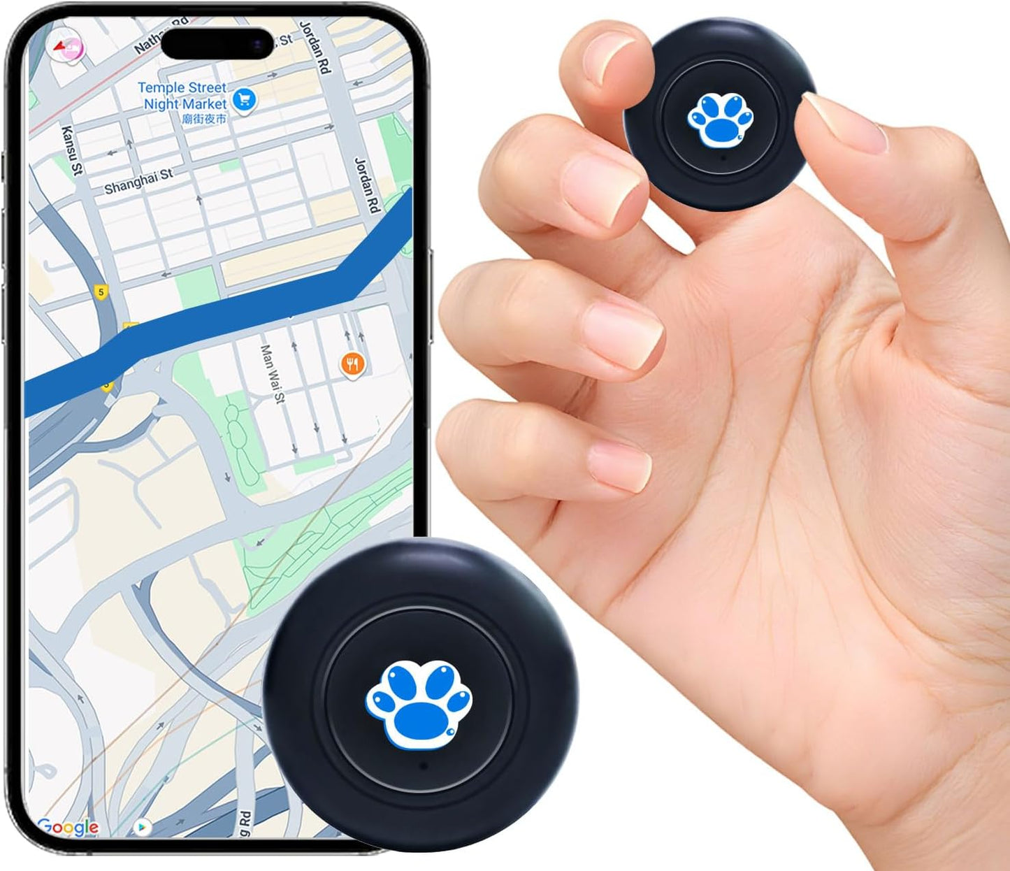 GPS Tracker for Vehicles, Kids, Pets, and Motorcycles - No Fees