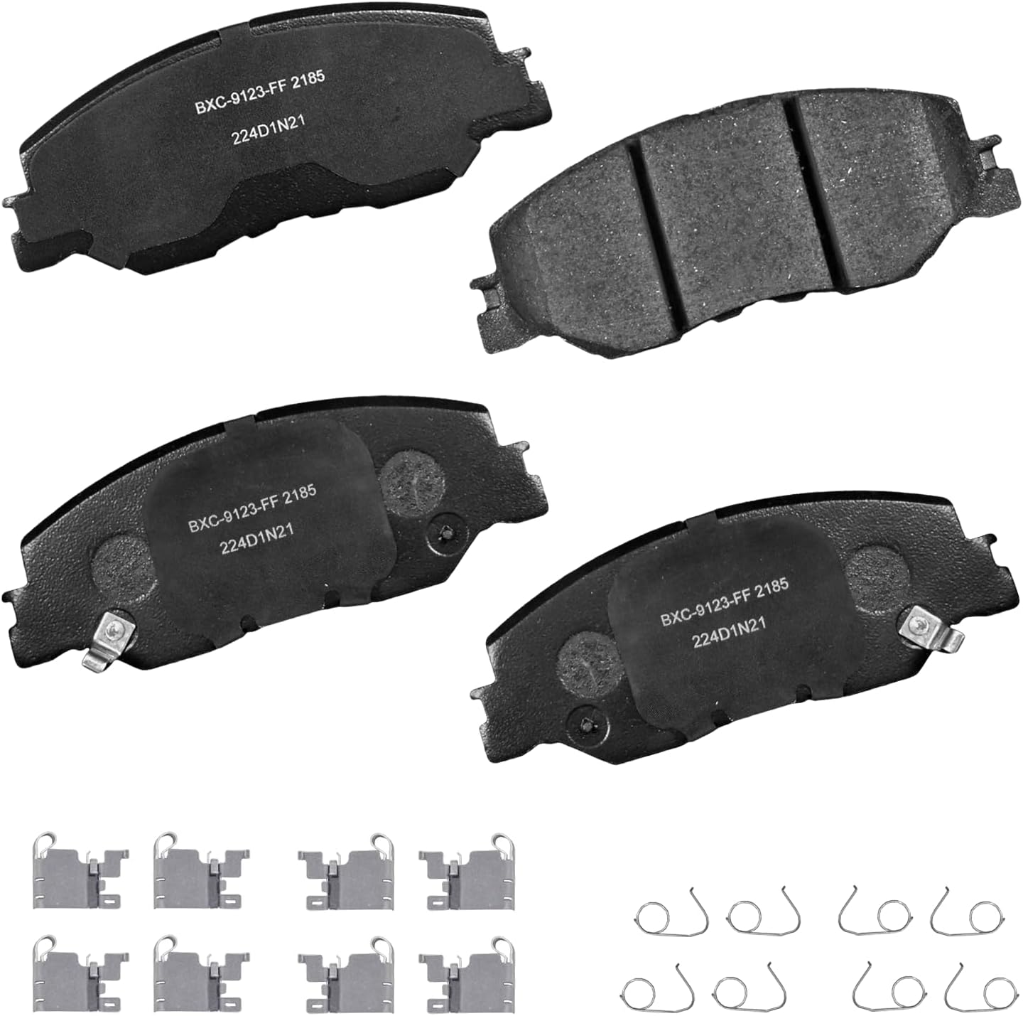 Bendix Premium SBC2185 Ceramic Front Brake Pads for Honda Civic