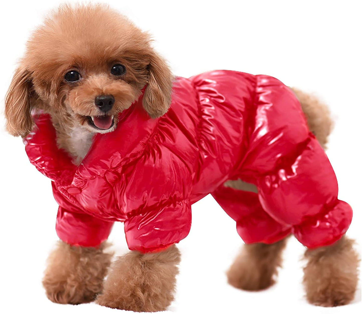 AOFITEE Dog Coat - Warm Fullbody Winter Snowsuit for Small Dogs