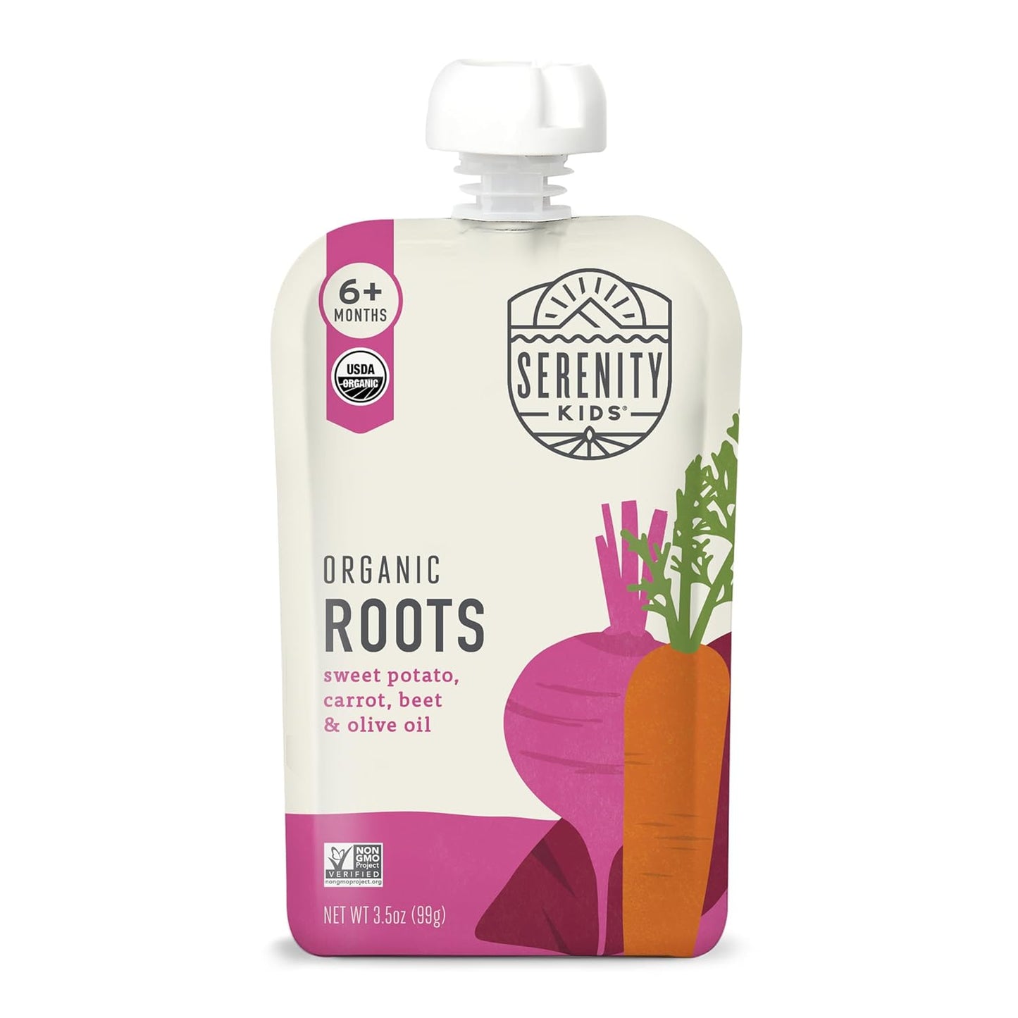 Serenity Kids Organic Veggie Puree Baby Food Pouches for Toddlers