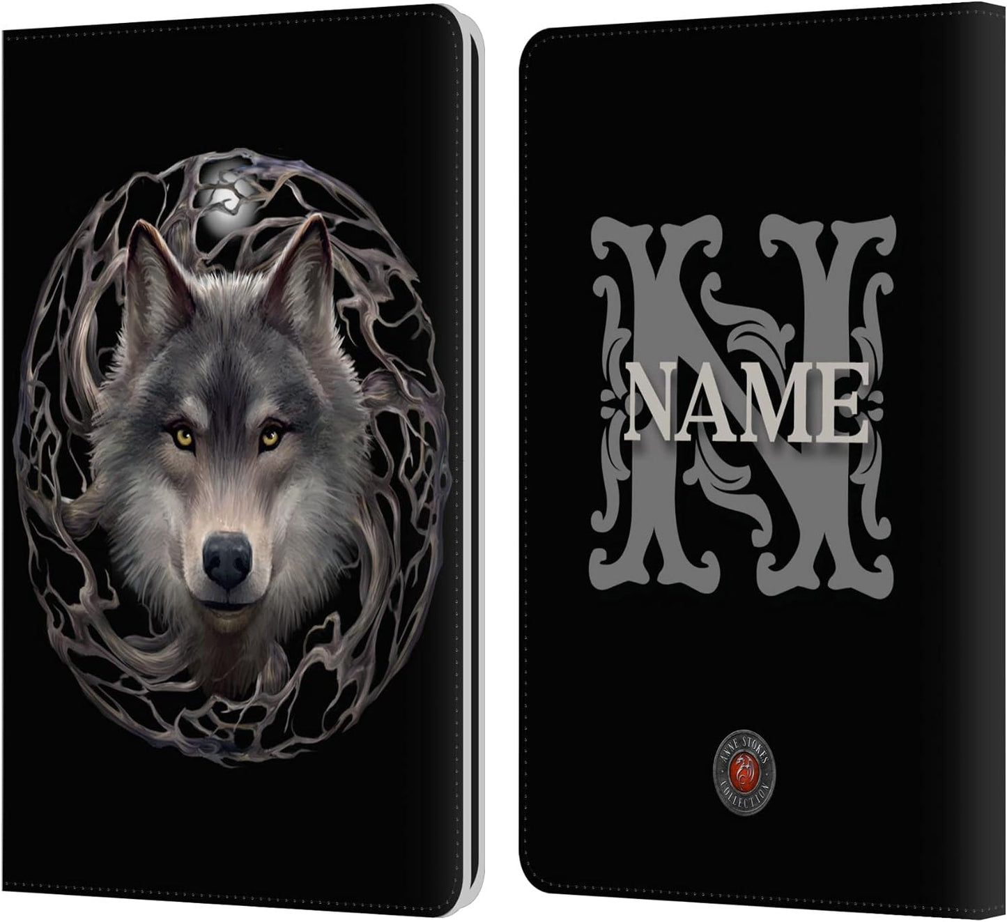 Custom Personalized Anne Stokes Night Forest Art Wallet Case