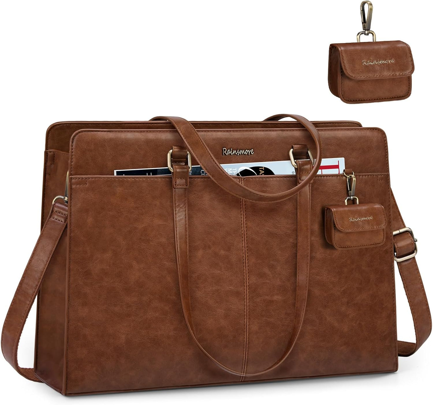 Professional 15.6 Inch Laptop Bag for Women - Stylish Tote