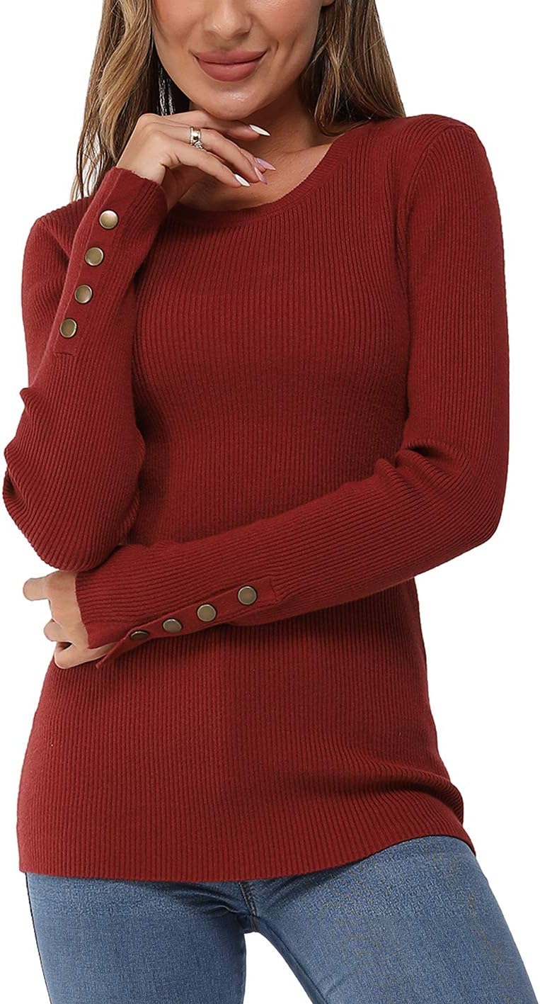 Newshows Women's Fall Fashion Sweater for Business Casual Style