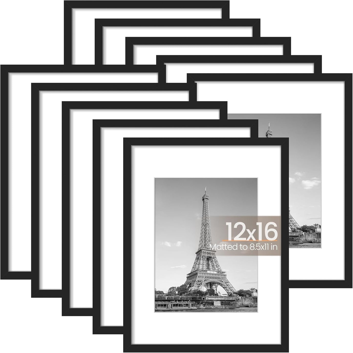 Upsimples 12x16 Picture Frame Set of 10 for Stunning Displays