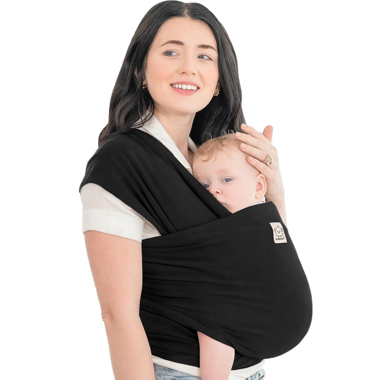KeaBabies Baby Wrap Carrier for Newborn to Toddler Comfort