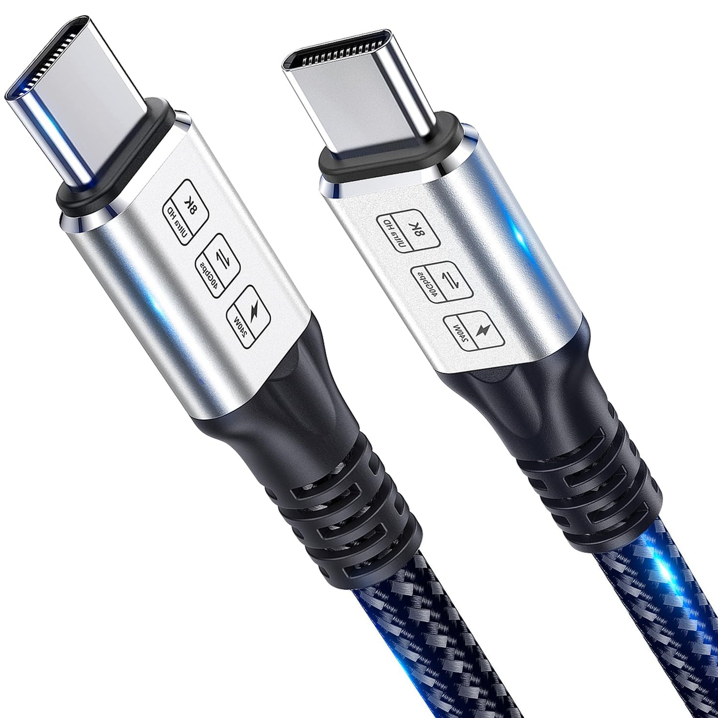 High-Speed Thunderbolt 4 Cable for 8K Video and 40Gbps Data
