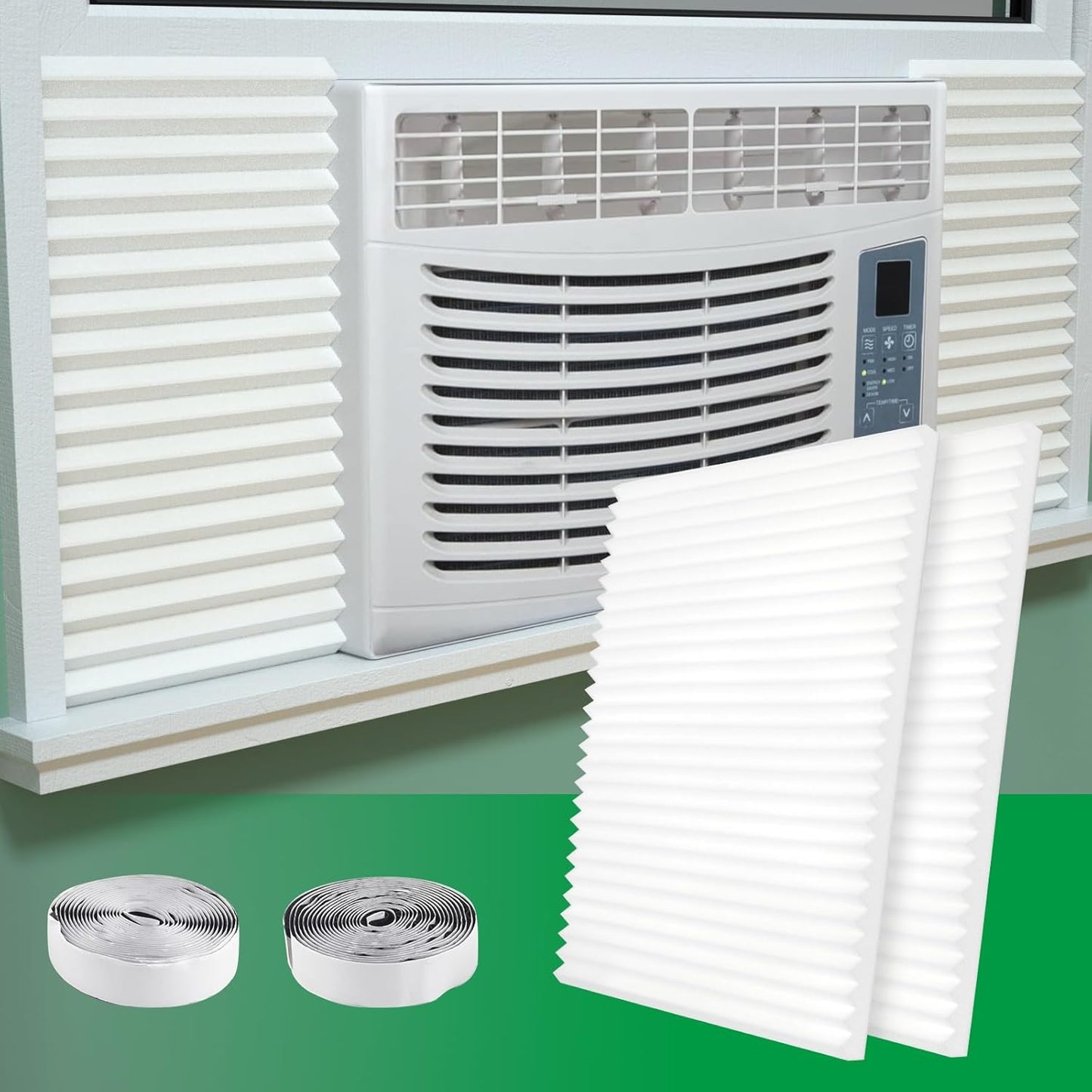 Draft-Proof Window Seal Kit - Insulated Panels for Year-Round Comfort