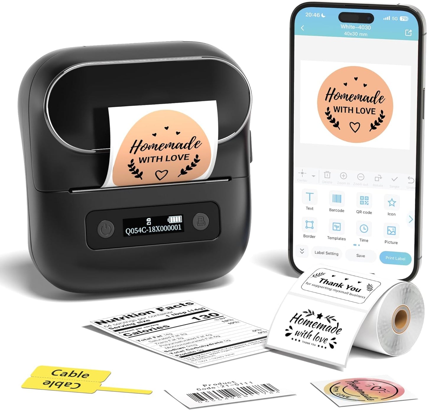 ItriAce Thermal Label Maker: Upgrade Your Efficiency!