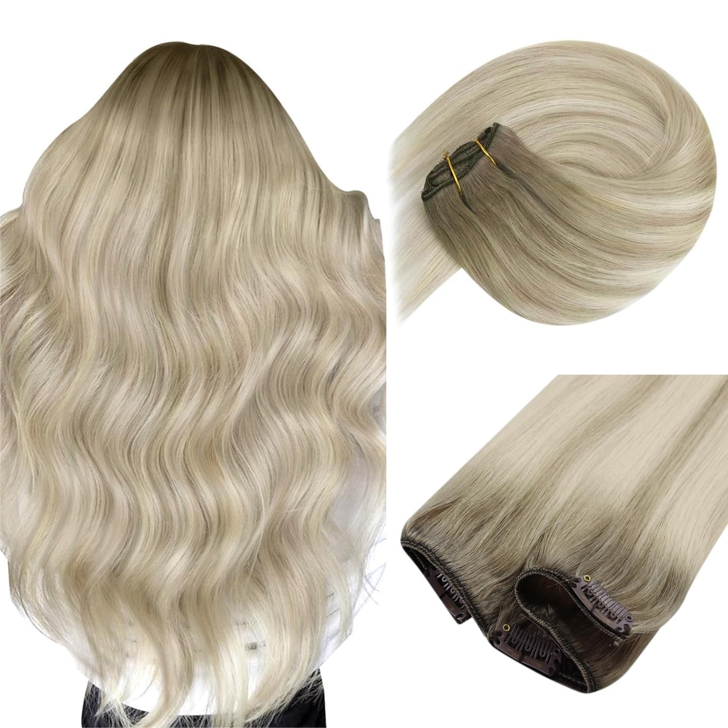 Sunny Clip in Hair Extensions for Natural Ombre Looks