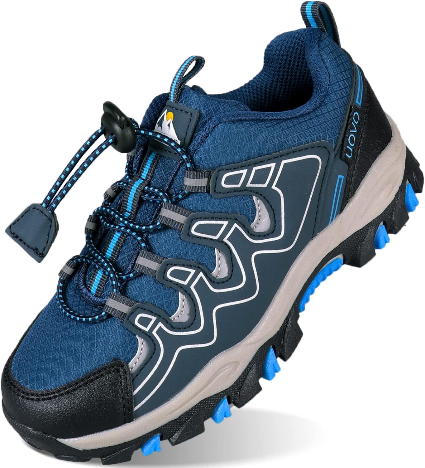 UOVO Kids Sneakers Waterproof Non-Slip Hiking Running Shoes