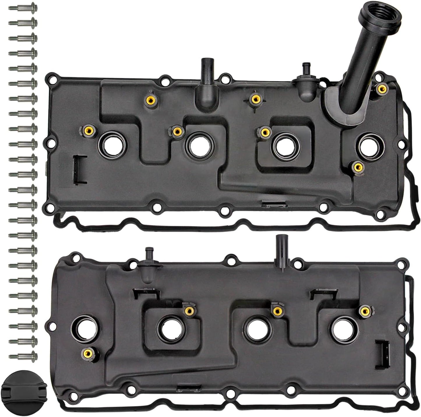 Complete Valve Cover Set with Bolts & Gaskets for Nissan Models