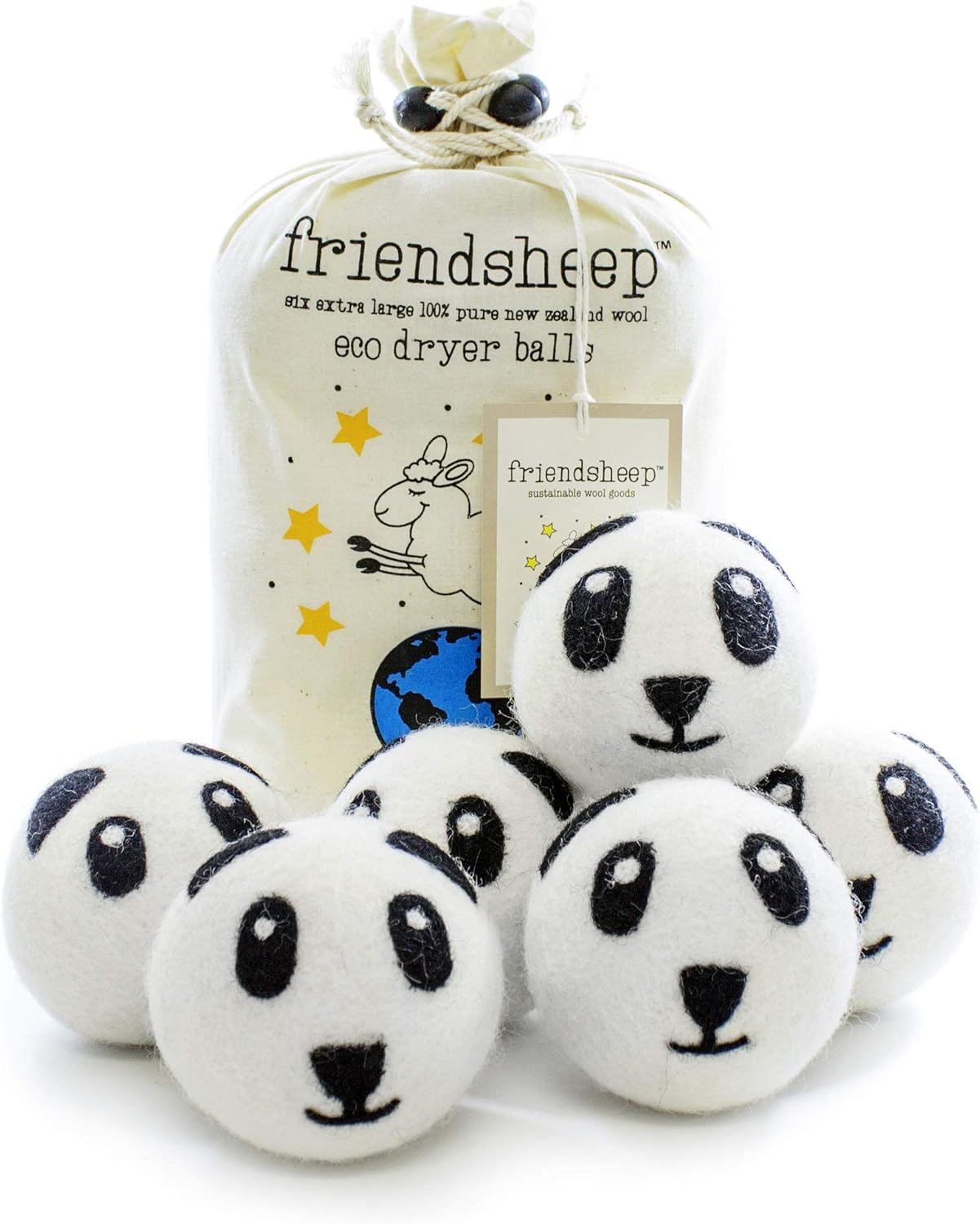 Organic Wool Dryer Balls for Eco-Friendly Laundry Care