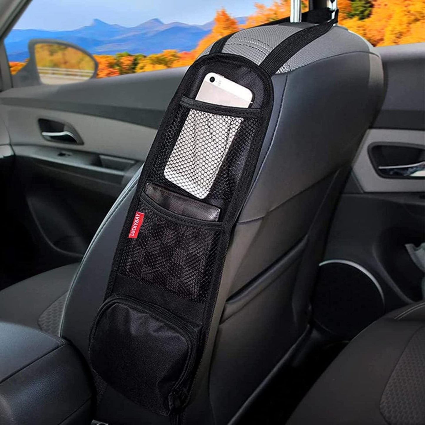 Luckybay Car Seat Organizer - Stay Tidy on the Go!