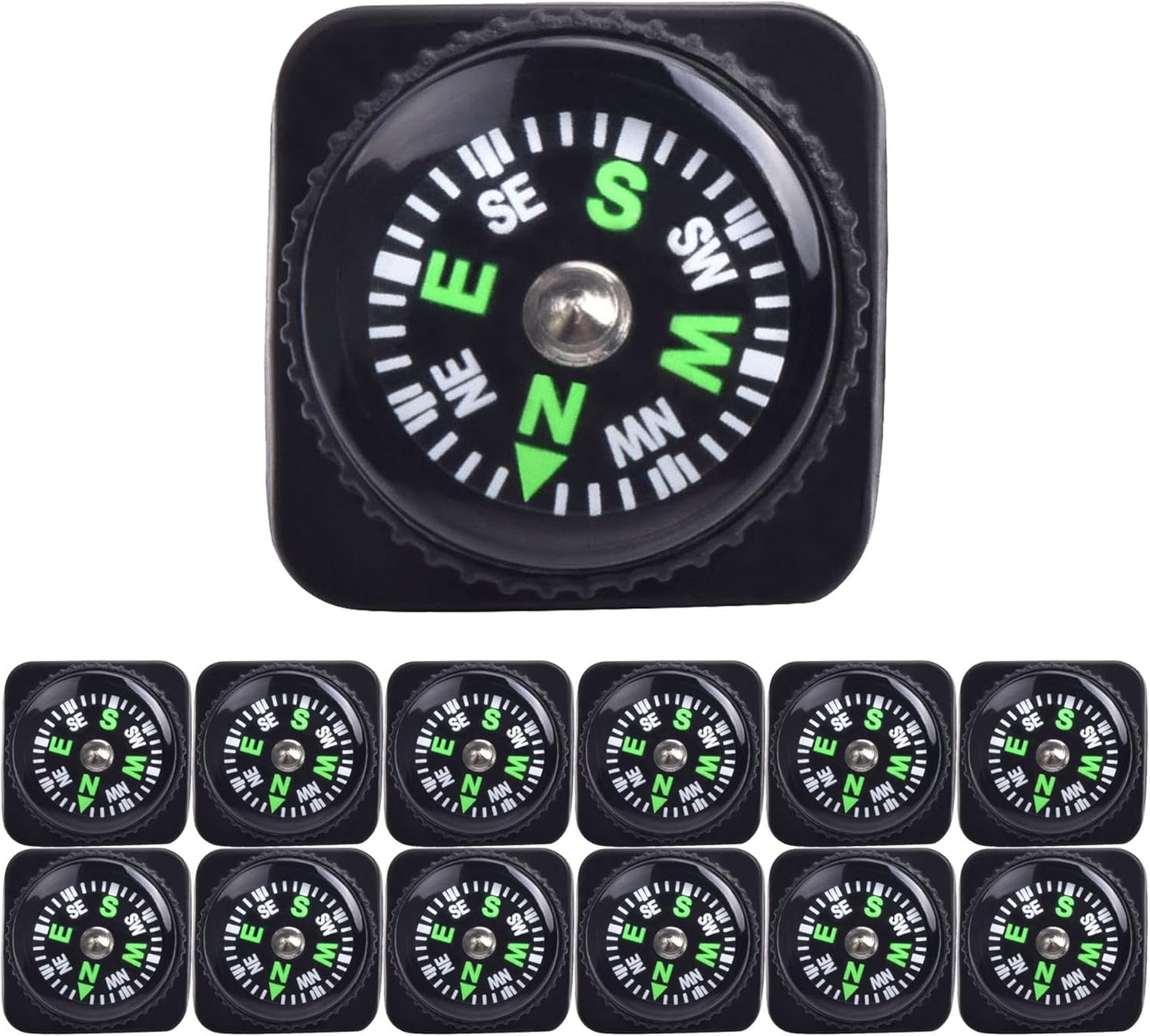 Compact Wrist Compass Bracelet for Outdoor Survival