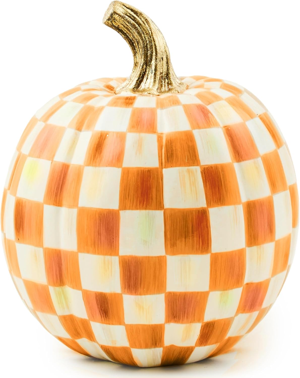 MACKENZIE-CHILDS Small Pumpkin for Elegant Halloween Decor