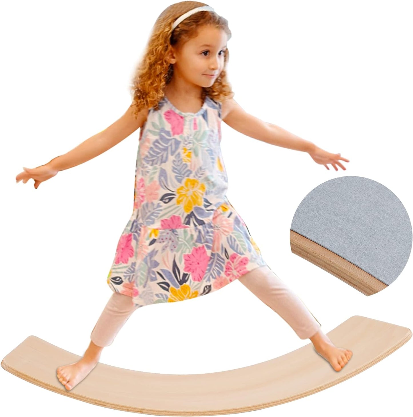 Kid-Friendly Balance Board for Yoga Fun!