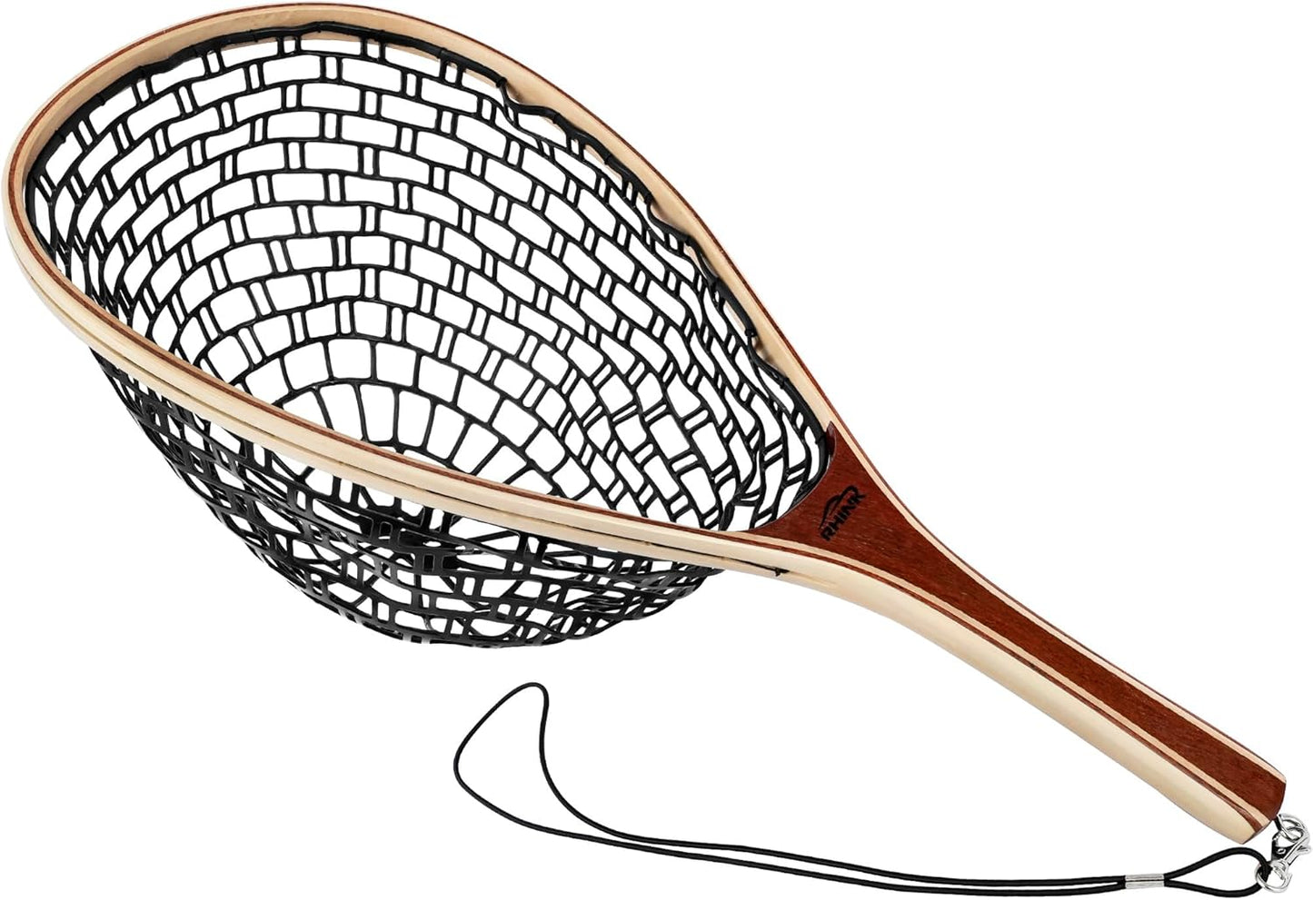 RHINR Fly Fishing Net: Soft Rubber Catch & Release