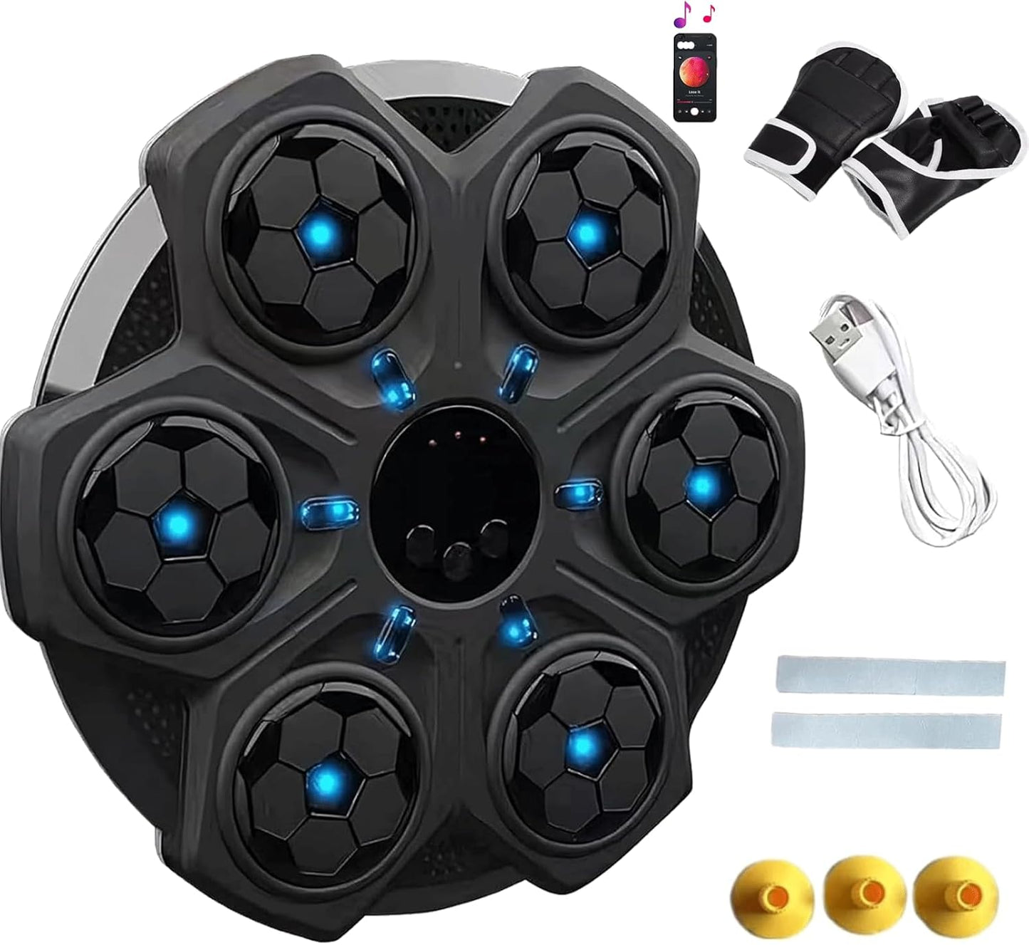 Smart Wall-Mounted Boxing Trainer
