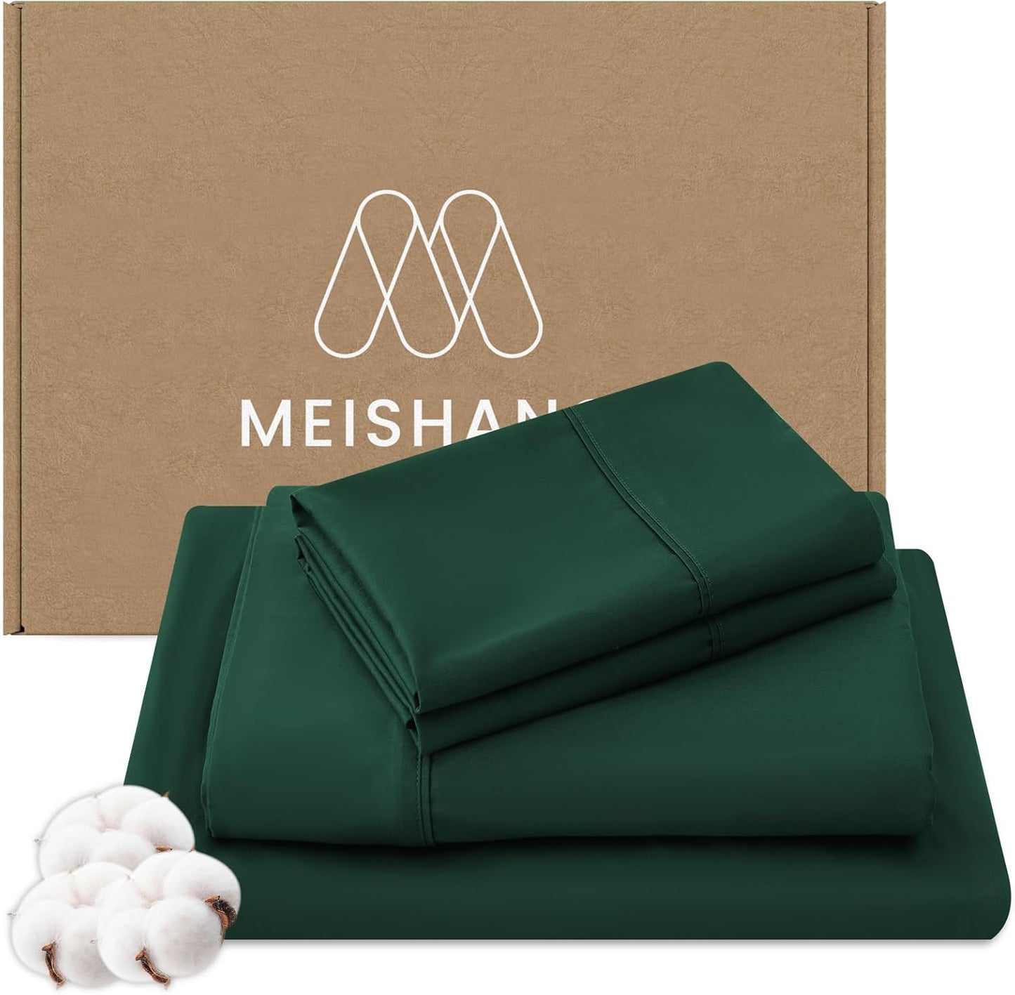 1000 Thread Count Egyptian Cotton Sheets King - Luxurious Comfort