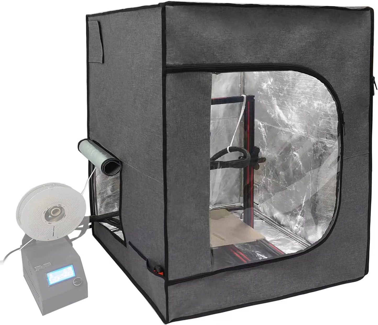 Large 3D Printer Enclosure for Enhanced Printing Quality and Safety