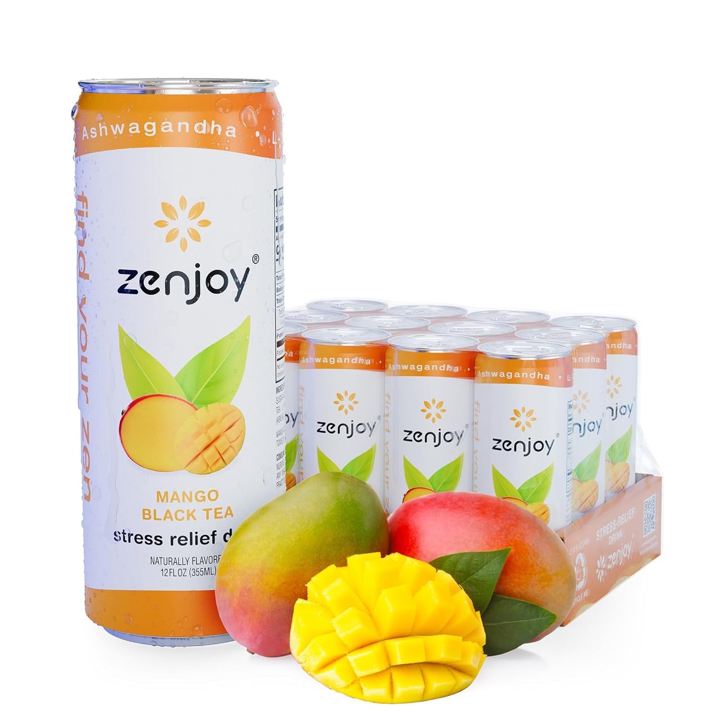 Zenjoy Stress Relief Drink with Ashwagandha & L-Theanine