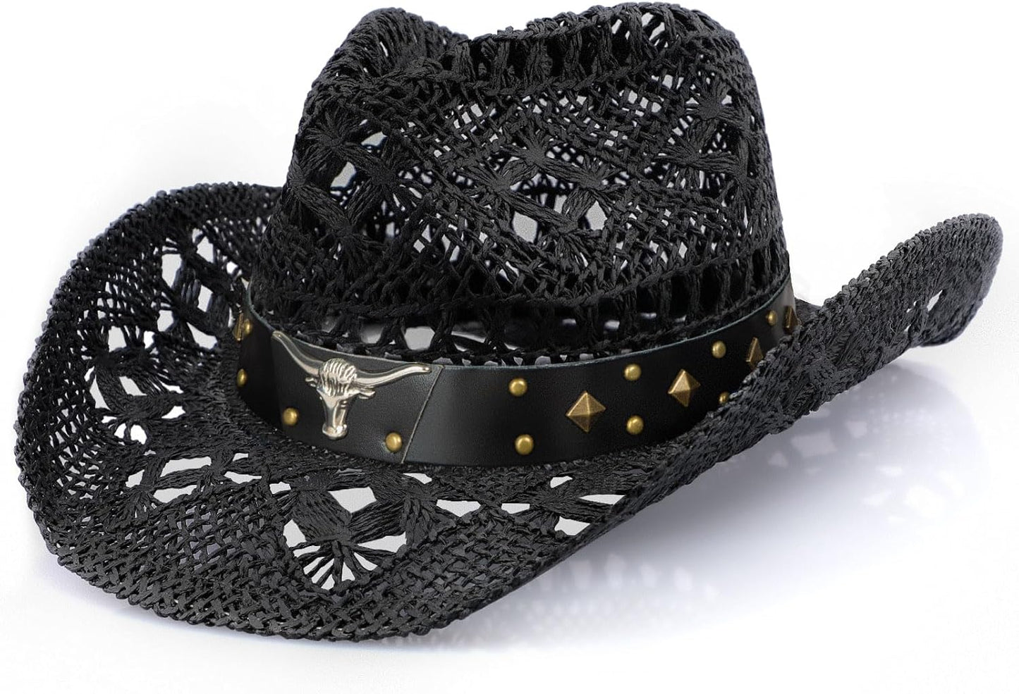 Stylish Cowboy Hat for Men and Women - Shapeable Brim Design