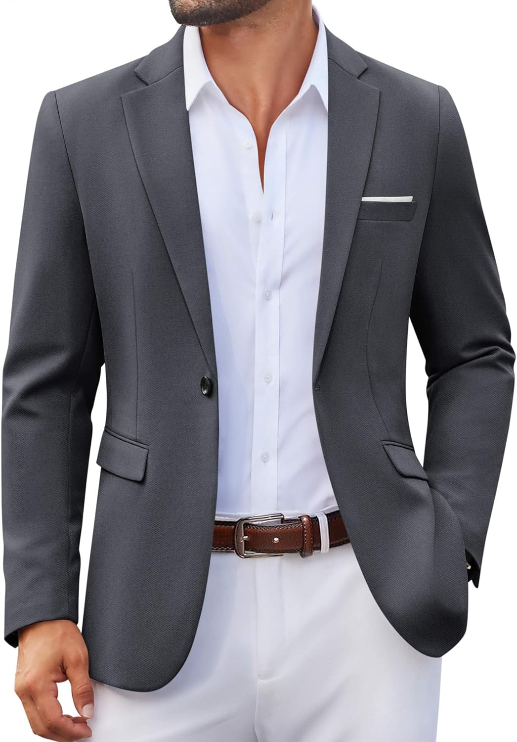 COOFANDY Men's Casual Blazer Lightweight Suit Jacket Review