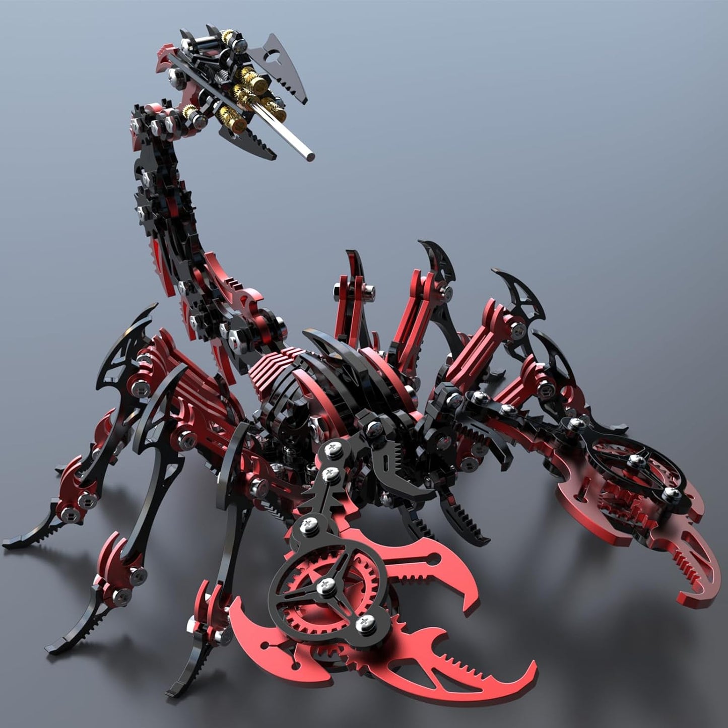 3D Metal Puzzle Scorpion Kit for Adults and Teens - 454 Pcs
