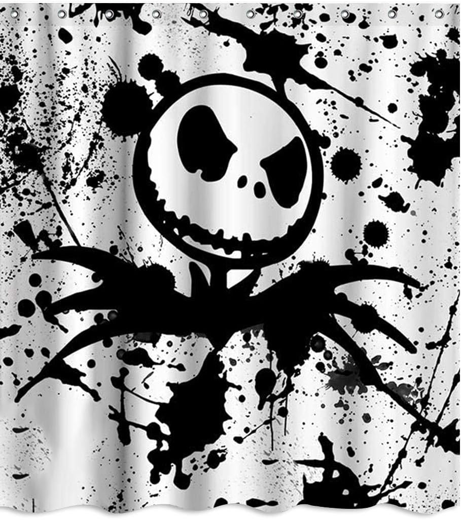 Spooky Chic Bathroom Upgrade: Nightmare Before Christmas Shower Set