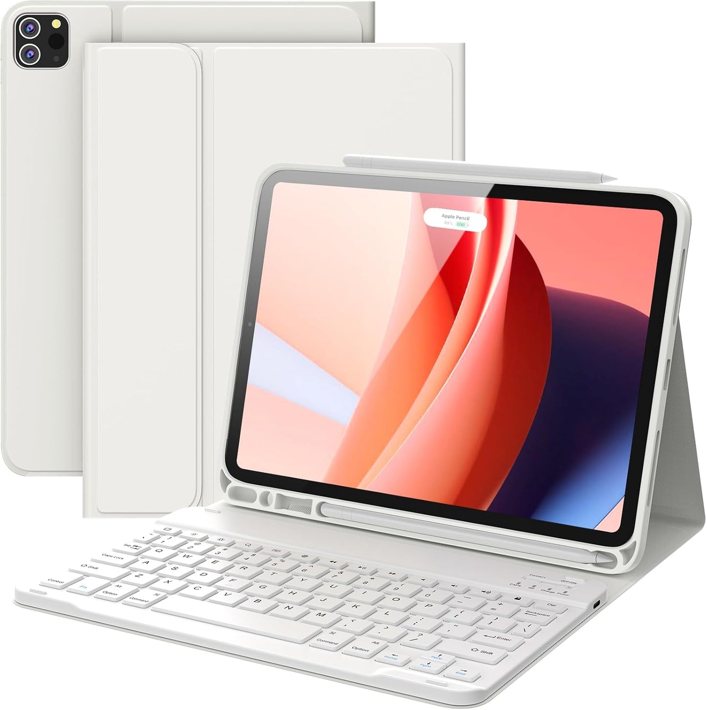 CHESONA iPad Air 11 Inch Case with Detachable Wireless Keyboard