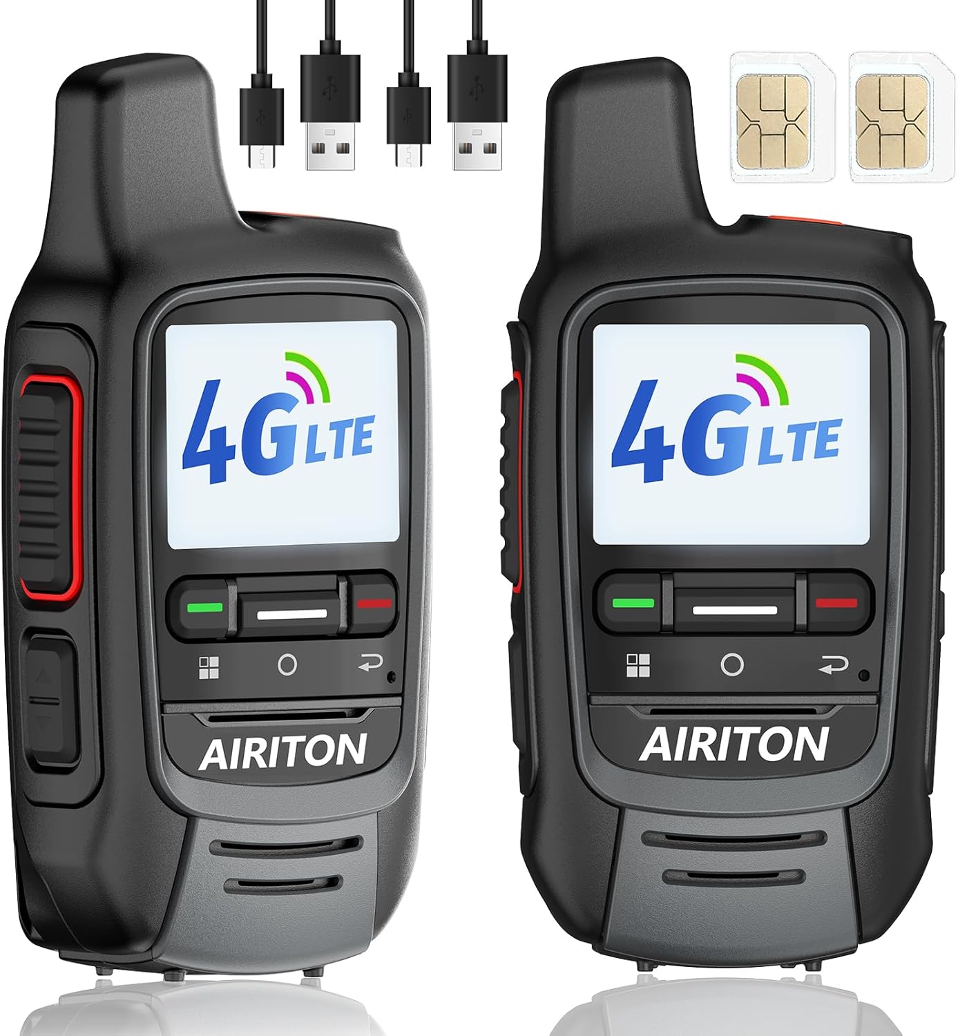 Walkie Talkies Fast Radio Unlimited Range Nationwide 4G Long Distance