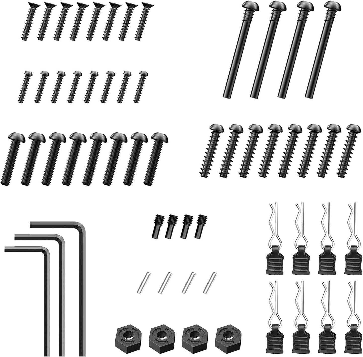 Screw Kit for Hyper GO RC Cars 1/14 1/16 Scale