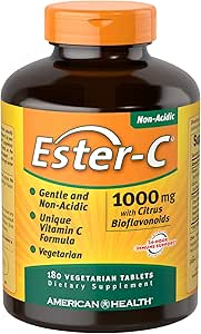 Ester C 1000mg Tablets with Citrus Bioflavonoids for Wellness