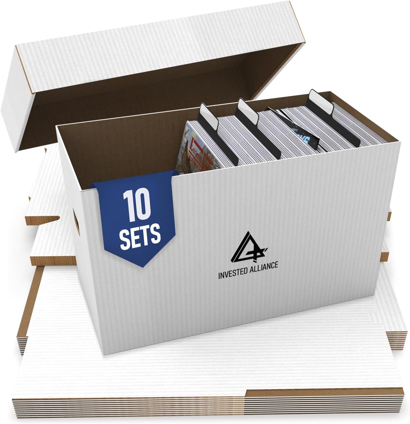 Premium Short Comic Book Storage Box for 150-175 Collectibles