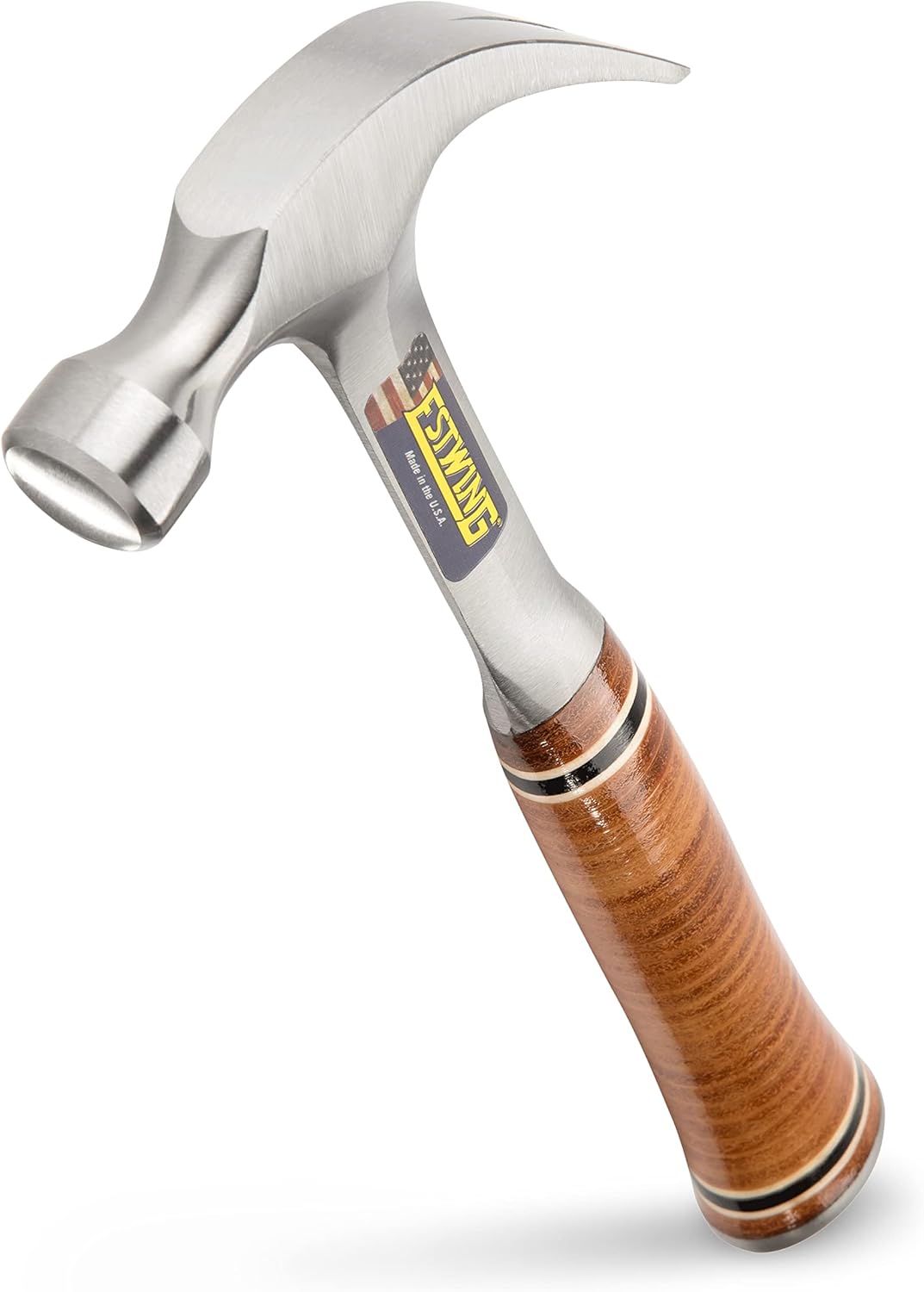 ESTWING Hammer - 12 oz Curved Claw with Genuine Leather Grip