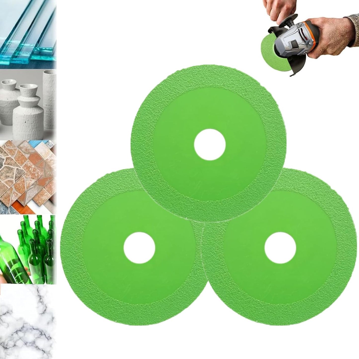Indestructible Rock Slab Grinding Disc Set