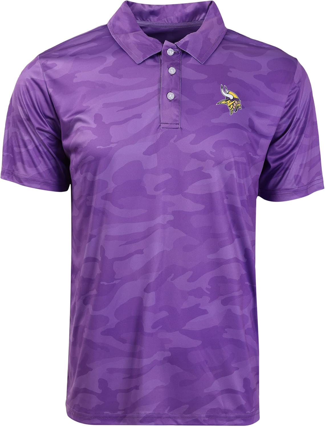 FOCO Men's NFL Team Logo Camo Color Polyester Polo Shirt Review