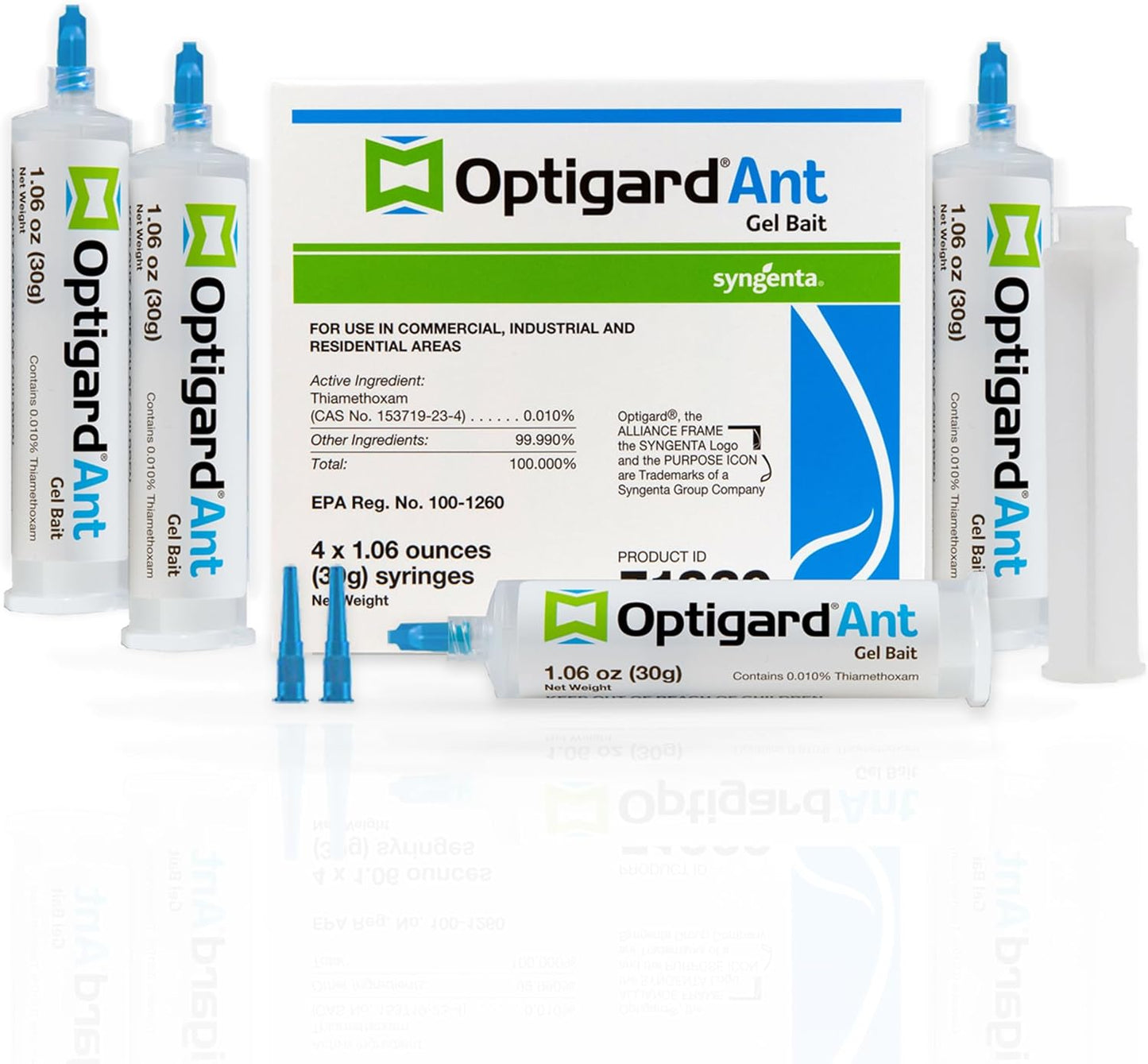 Optigard Ant Bait Gel for Effective Ant Control - 4 Tubes